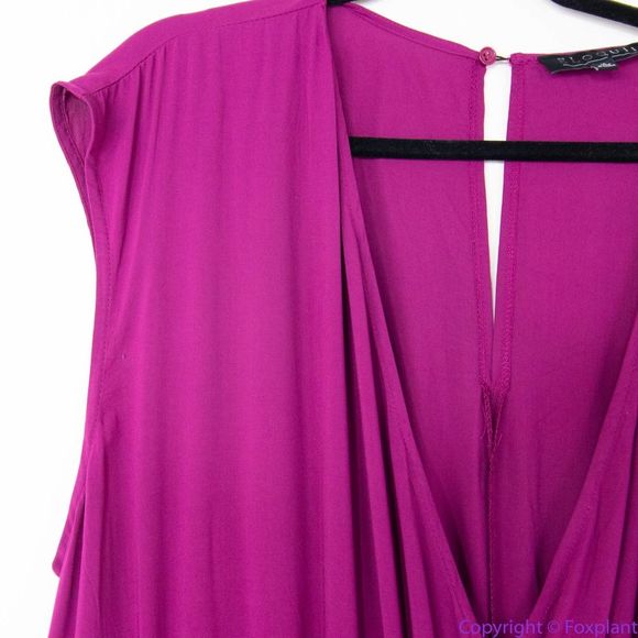 NEW Eloquii Flowy Wide Leg Jumpsuit, 16 - Picture 13 of 16